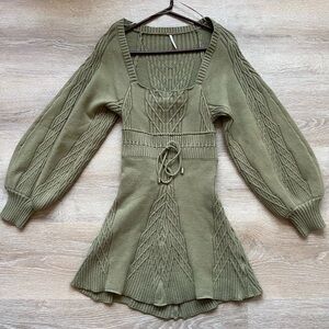 Free People Emmaline Knit Mini Dress